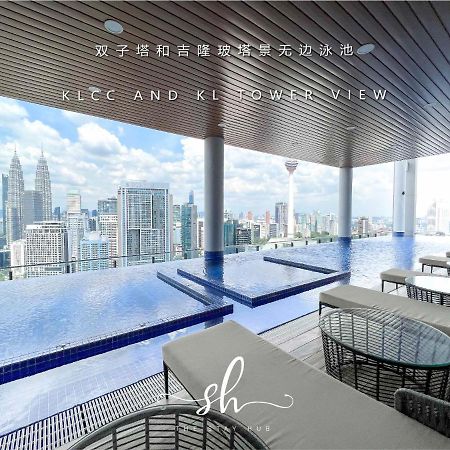 Ferienwohnung The Luxe Klcc View Sky Pool Kuala Lumpur Exterior foto