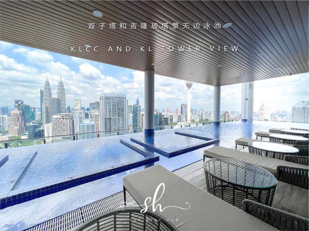 Ferienwohnung The Luxe Klcc View Sky Pool Kuala Lumpur Exterior foto
