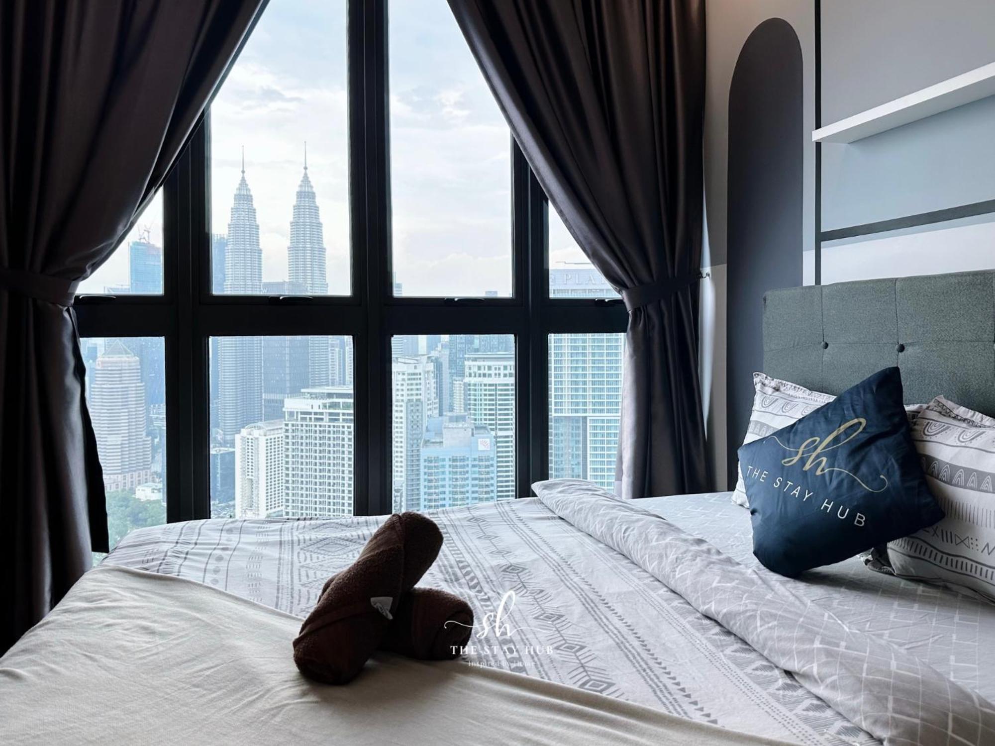 Ferienwohnung The Luxe Klcc View Sky Pool Kuala Lumpur Exterior foto