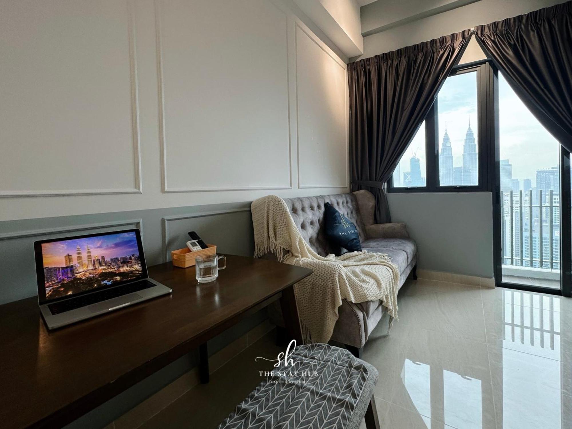 Ferienwohnung The Luxe Klcc View Sky Pool Kuala Lumpur Exterior foto