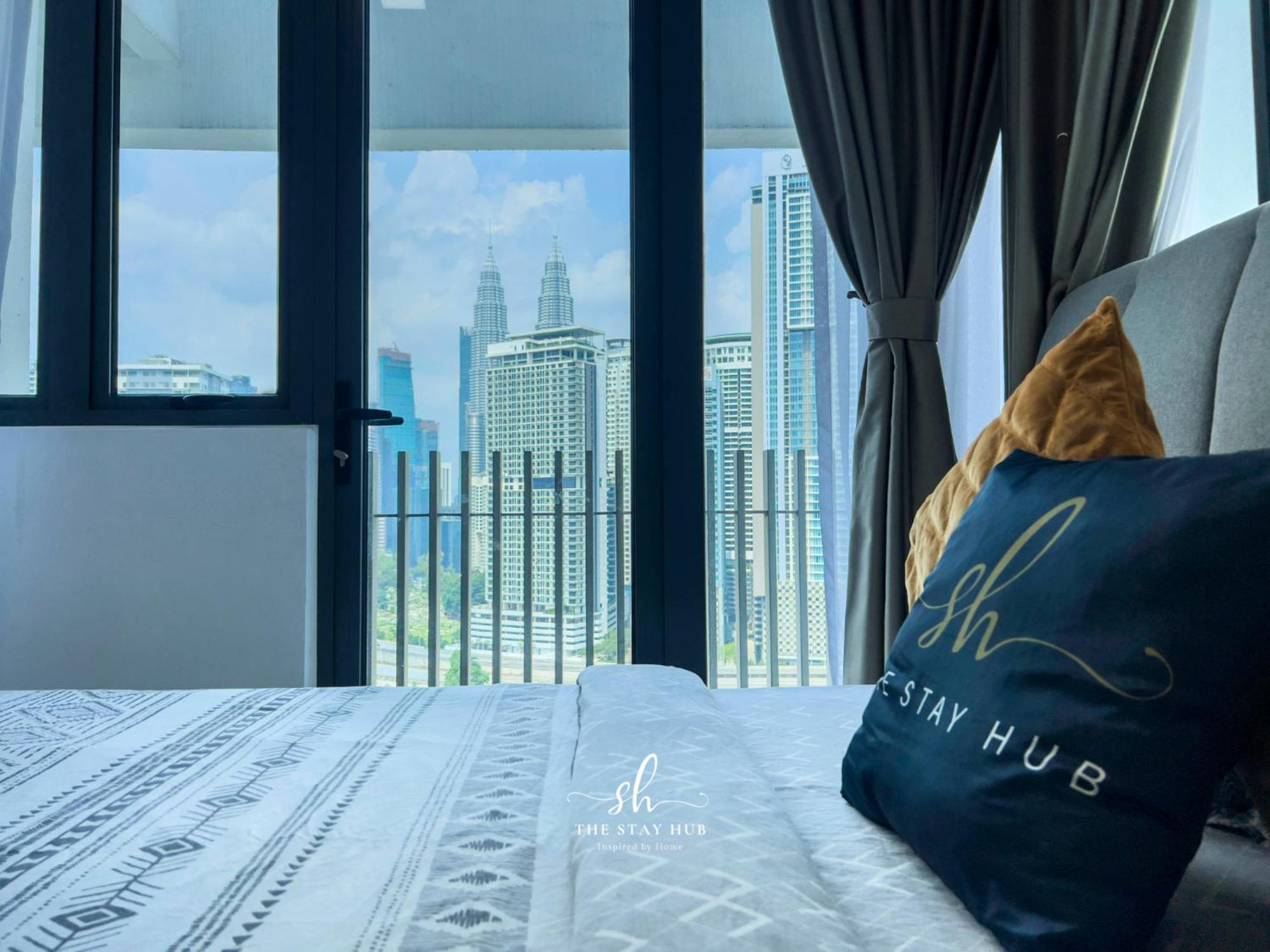 Ferienwohnung The Luxe Klcc View Sky Pool Kuala Lumpur Exterior foto