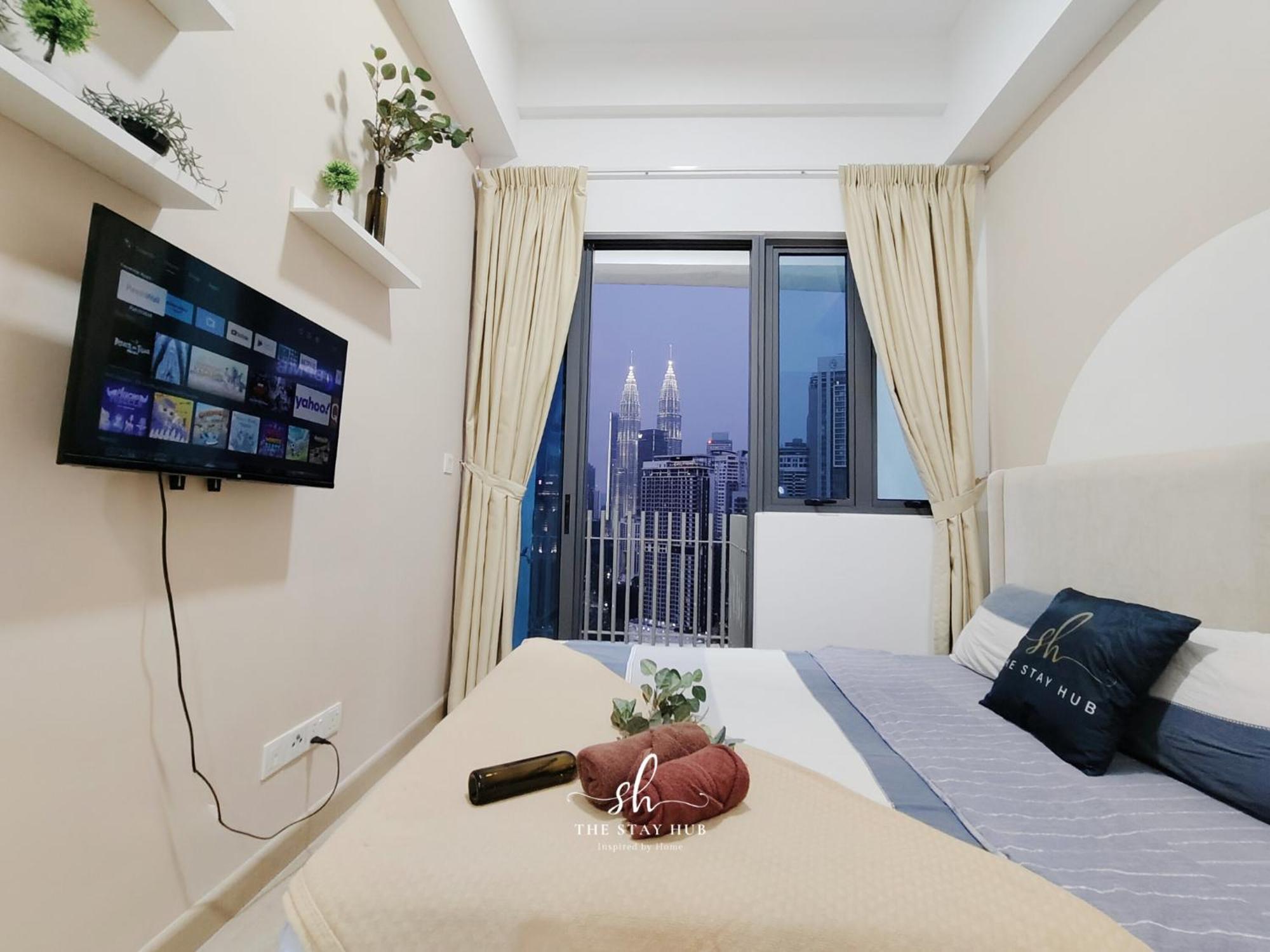 Ferienwohnung The Luxe Klcc View Sky Pool Kuala Lumpur Exterior foto