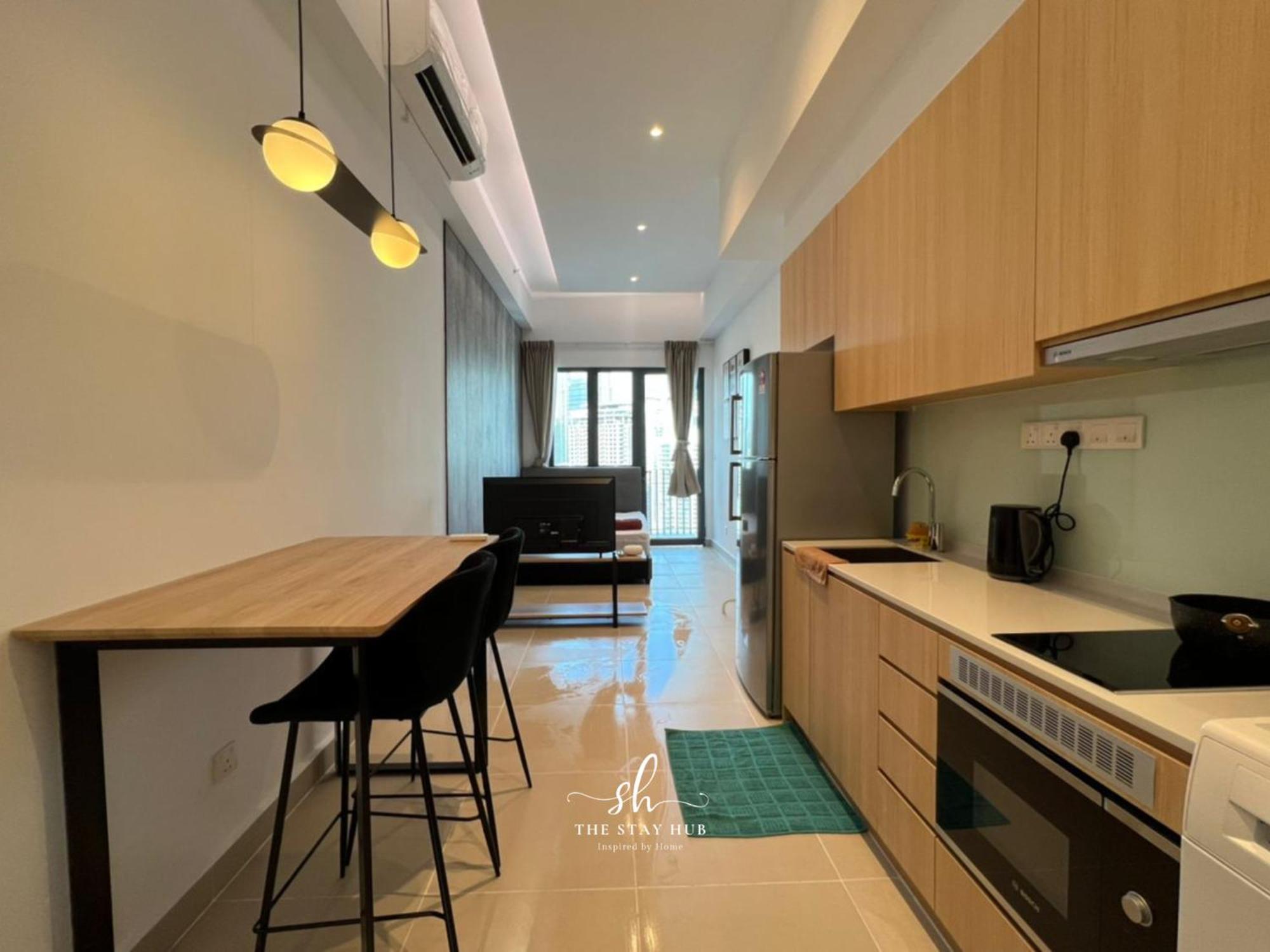 Ferienwohnung The Luxe Klcc View Sky Pool Kuala Lumpur Exterior foto